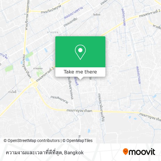 ความงามและเวลาที่ดีที่สุด map