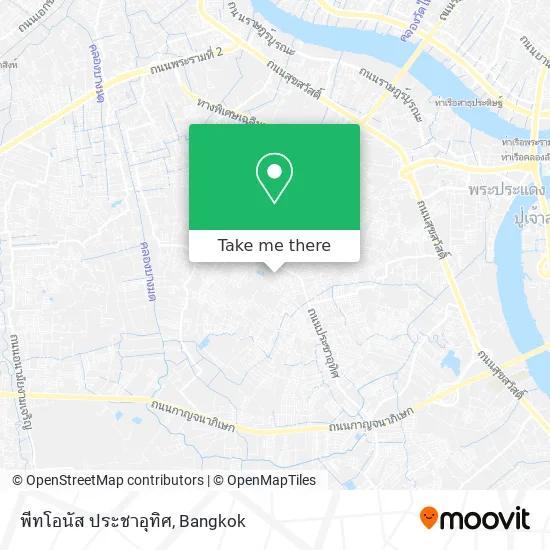 พีทโอนัส ประชาอุทิศ map