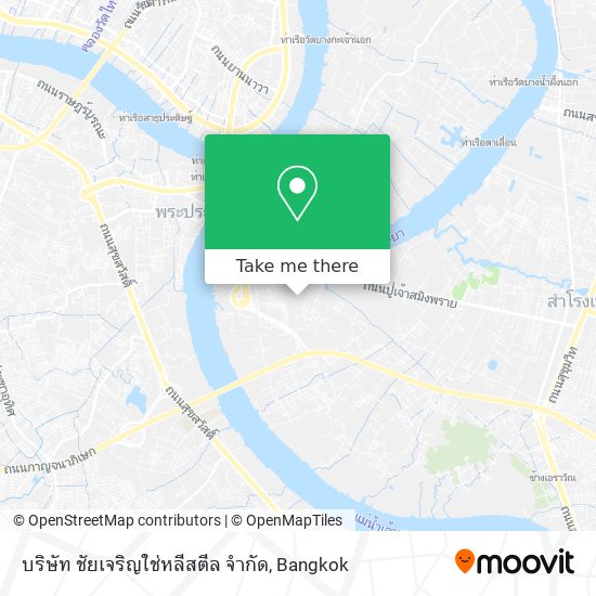 บริษัท ชัยเจริญใช่หลีสตีล จำกัด map