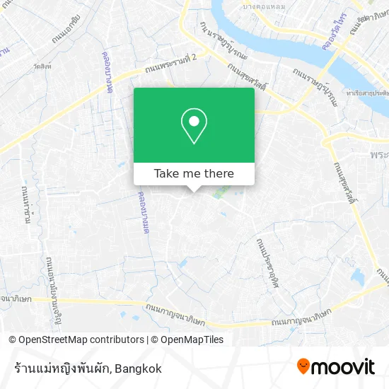 ร้านแม่หญิงพันผัก map