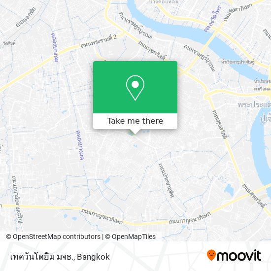 เทควันโดยิม มจธ. map