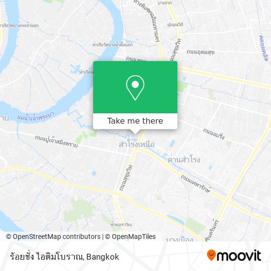 ร้อยชั่ง ไอติมโบราณ map