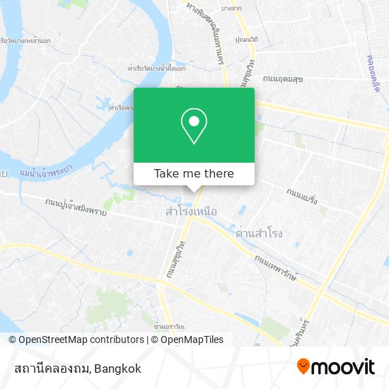 สถานีคลองถม map