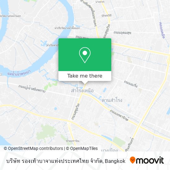 บริษัท รองเท้าบาจาแห่งประเทศไทย จำกัด map