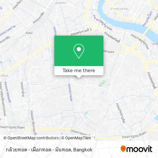 กล้วยทอด - เผือกทอด - มันทอด map