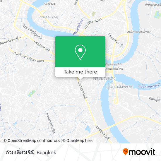 ก๋วยเตี๋ยวเจ๊ณี map