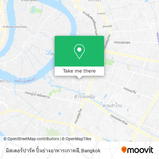 มิสเตอร์ปาร์ค ปิ้งย่างอาหารเกาหลี map