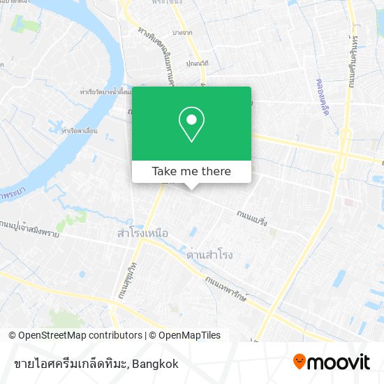 ขายไอศครีมเกล็ดหิมะ map