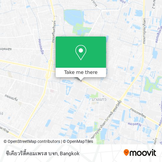 ซีเคียวริตี้คอมเพรส บจก map