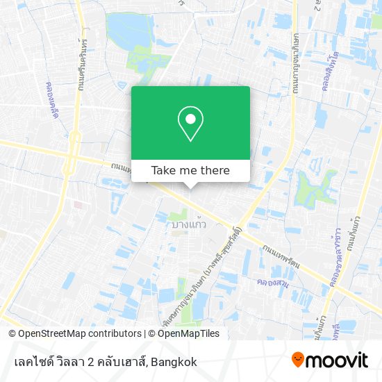 เลคไซด์ วิลลา 2 คลับเฮาส์ map