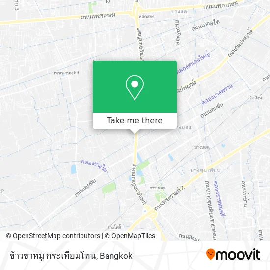 ข้าวขาหมู กระเทียมโทน map