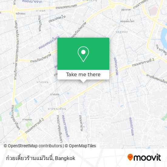 ก๋วยเตี๋ยวร้านแม่วินนี่ map