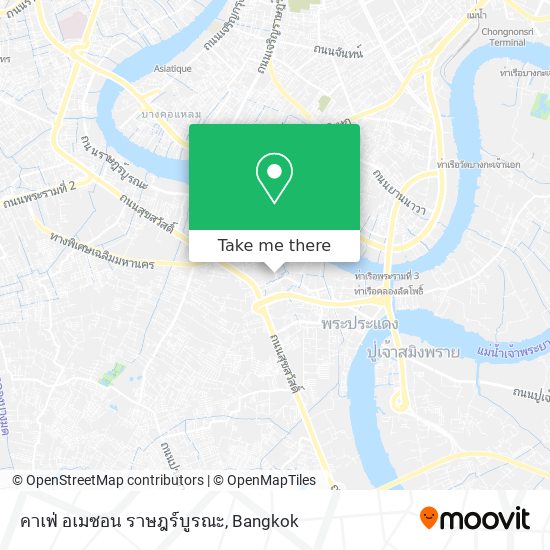 คาเฟ่ อเมซอน ราษฎร์บูรณะ map