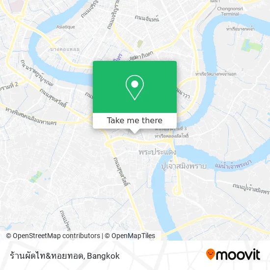 ร้านผัดไท&หอยทอด map