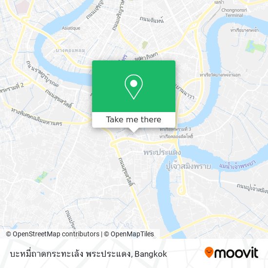 บะหมี่ถาดกระทะเล้ง พระประแดง map