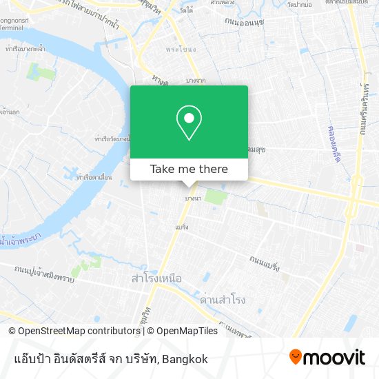 แอ๊บป้า อินดัสตรีส์ จก บริษัท map