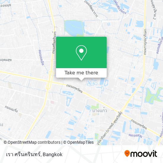 เรา ศรีนครินทร์ map