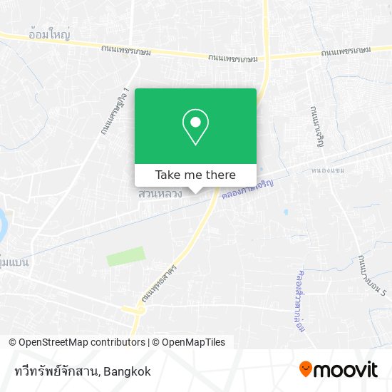 ทวีทรัพย์จักสาน map