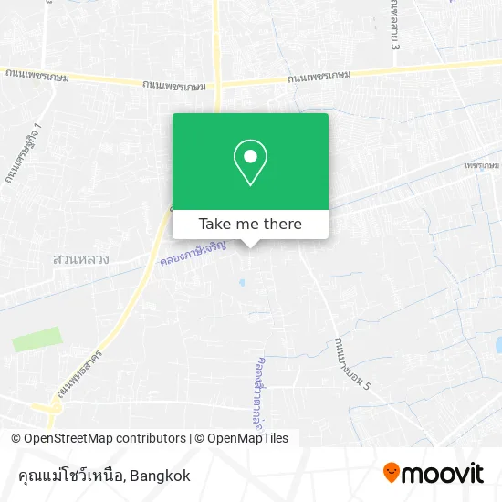 คุณแม่โชว์เหนือ map