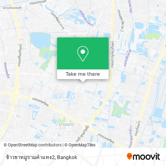 ข้าวขาหมูรามคำแหง2 map
