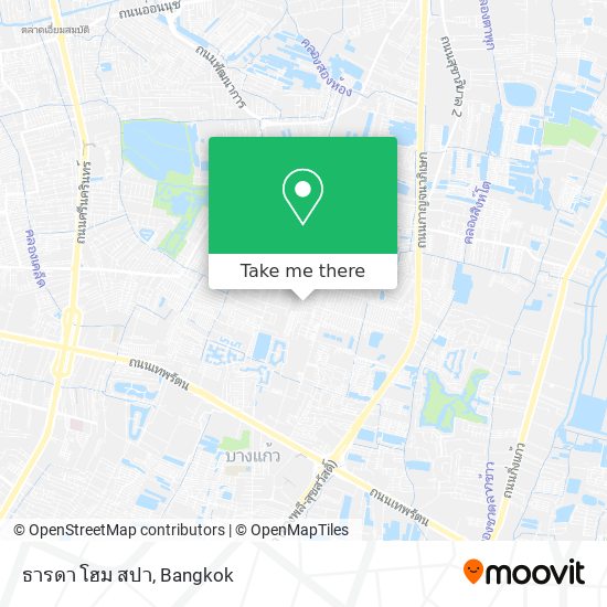 ธารดา โฮม สปา map