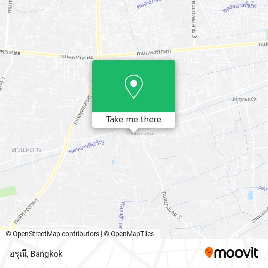 อรุณี map