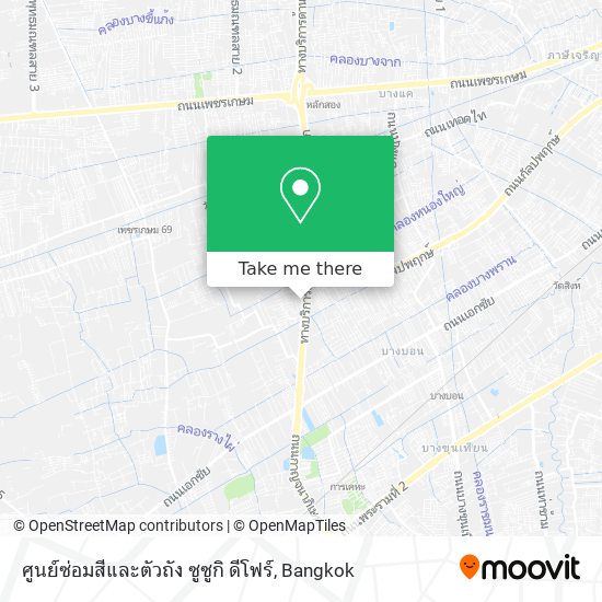 ศูนย์ซ่อมสีและตัวถัง ซูซูกิ ดีโฟร์ map