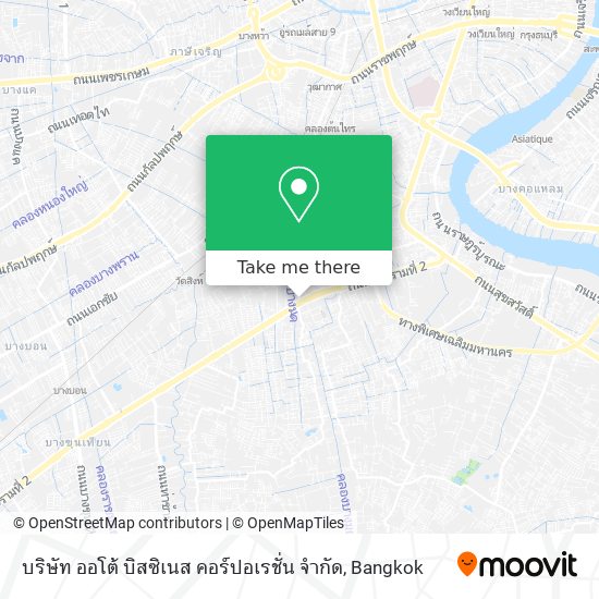 บริษัท ออโต้ บิสซิเนส คอร์ปอเรชั่น จํากัด map