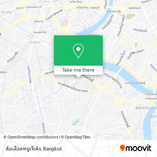 ต้มเลือดหมูเจ๊เต็ง map
