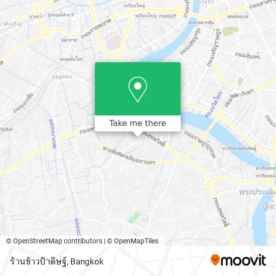 ร้านข้าวป้าดิษฐ์ map