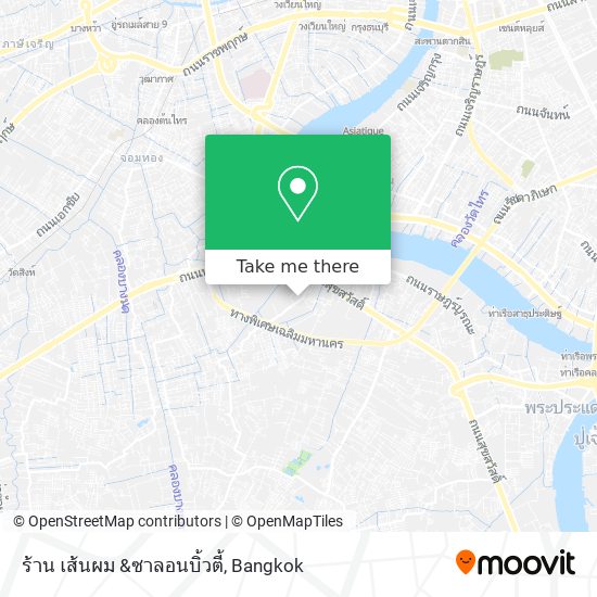 ร้าน เส้นผม &ซาลอนบิ้วตี้ map