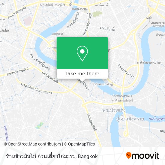 ร้านข้าวมันไก่ ก๋วนเตี๋ยวไก่มะระ map