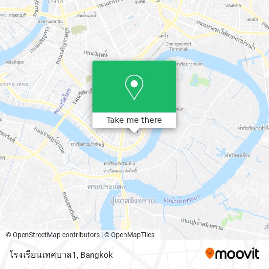 โรงเรียนเทศบาล1 map