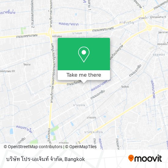 บริษัท โปร-เอเจ้นท์ จำกัด map