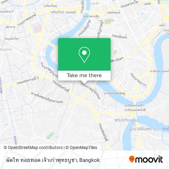 ผัดไท หอยทอด เจ้าเก่าพุทธบูชา map