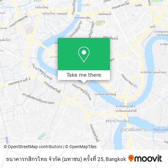 ธนาคารกสิกรไทย จํากัด (มหาชน) ครั้งที่ 25 map