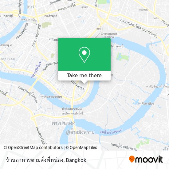 ร้านอาหารตามสั่งพี่หน่อง map