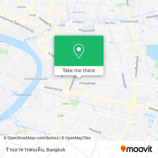 ร้านอาหารตนเห็น map