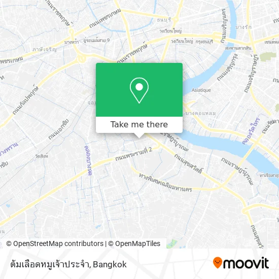 ต้มเลือดหมูเจ้าประจำ map