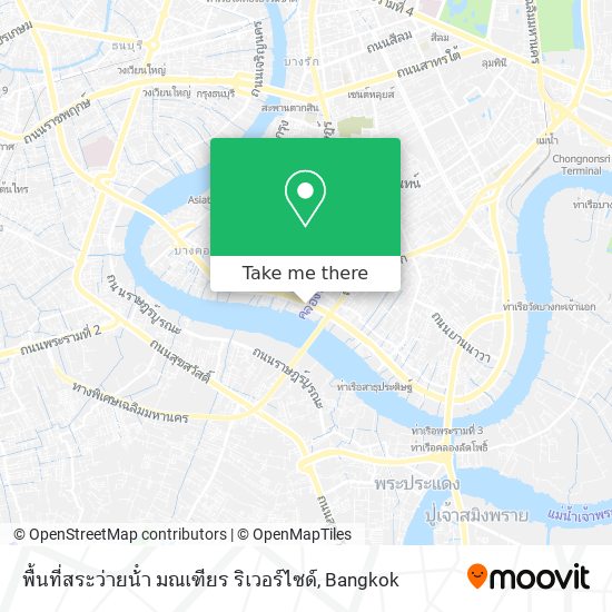 พื้นที่สระว่ายน้ํา มณเฑียร ริเวอร์ไซด์ map