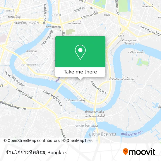 ร้านไก่ย่างทิพย์รส map