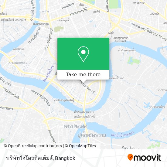 บริษัทไฮโดรซิสเต็มส์ map