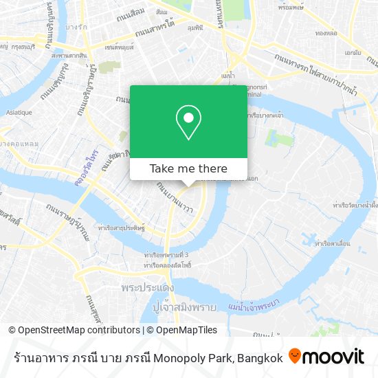 ร้านอาหาร ภรณี บาย ภรณี Monopoly Park map