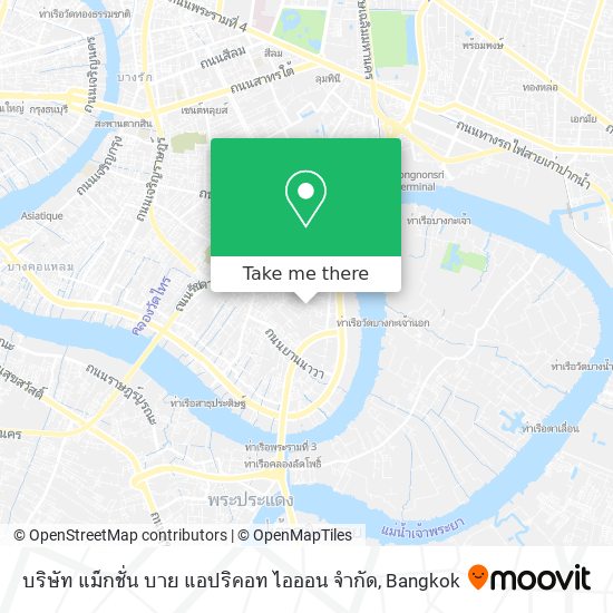 บริษัท แม็กชั่น บาย แอปริคอท ไอออน จํากัด map