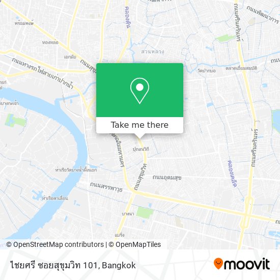 ไชยศรี ซอยสุขุมวิท 101 map