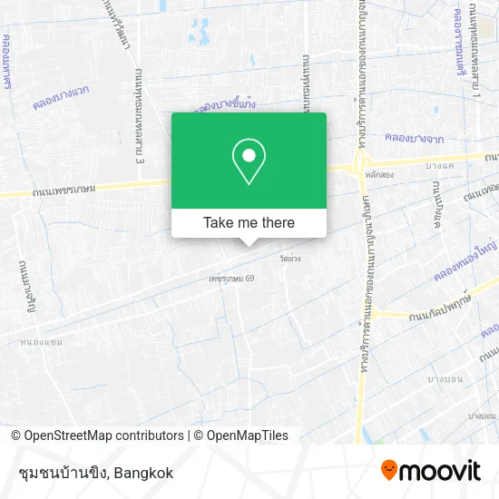 ชุมชนบ้านขิง map