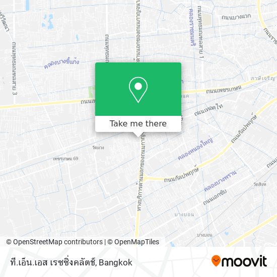 ที.เอ็น.เอส เรซซิ่งคลัตช์ map