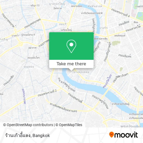 ร้านเก้าอี้แดง map