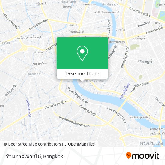 ร้านกระเพราไก่ map