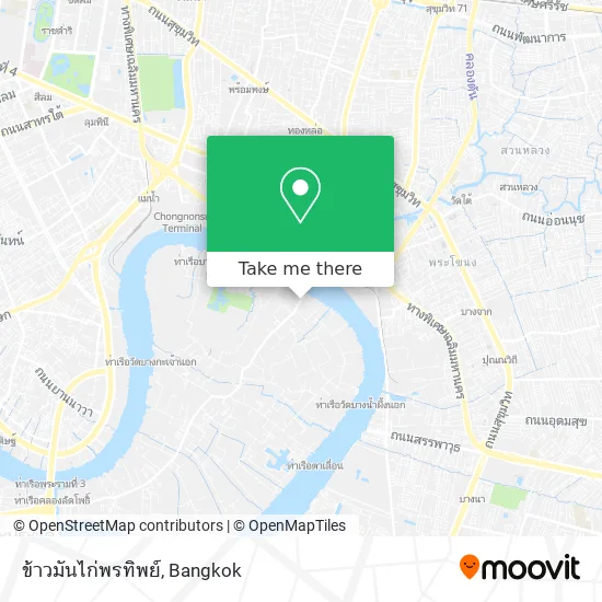 ข้าวมันไก่พรทิพย์ map